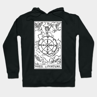 Wheel of Fortune Tarot Card Hoodie